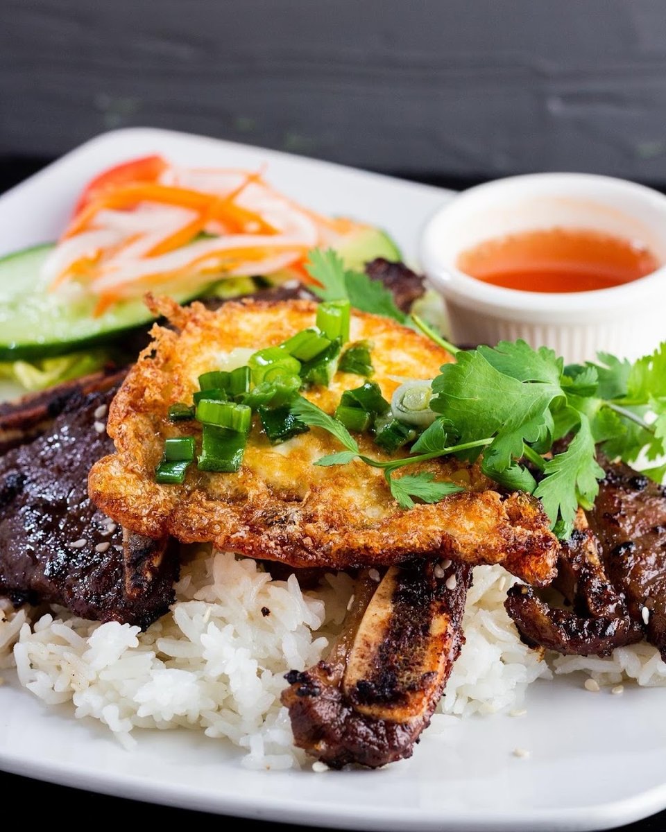 Grilled Pork Rice Plate