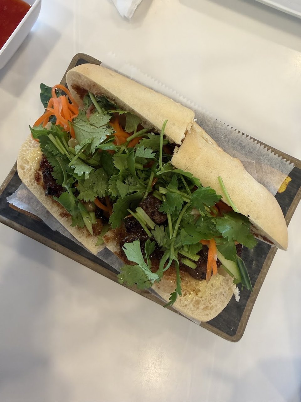 Fried Tofu Banh MI