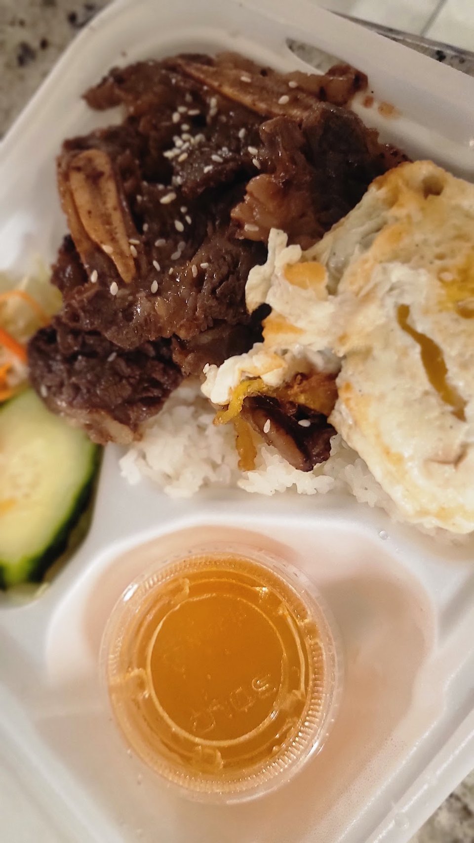 Papasan’S Rice Platter w Steamed Rice